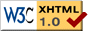 Valid xHTML